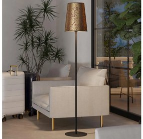 Eglo 390295 - Stojacia lampa CASTUERA 1xE27/25W/230V zlatá/ružová