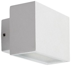 Rabalux 77074 - LED Vonkajšie nástenné svietidlo MATARO LED/7W/230V IP54 biela RL77074