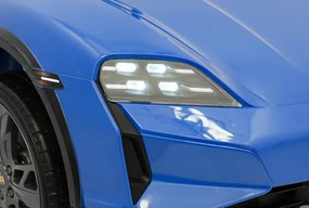 Elektrické autíčko Porsche Taycan Turbo S modré