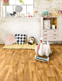 PVC podlaha Turbo Cameo 1300 dosky, hnedá