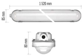 LED Stmievateľné technické svietidlo MISTY LED/29/37/45/51W/230V 6500K IP66