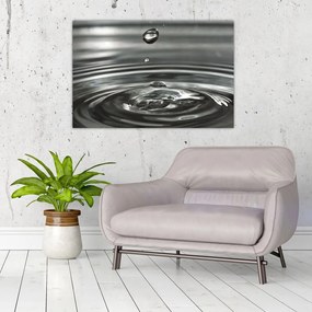 Obraz kvapky vody (90x60 cm)