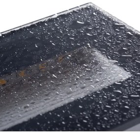 Kanlux 33695 - LED Vstavané svietidlo GLASI LED/3W/230V 4000K IP44 antracit