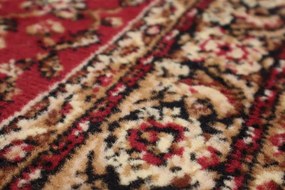 Weltom, AKCIA: 114x120 cm Behúň na mieru Samira New 12003-023 red - obšitý zo všetkých strán, červená, chodba / predsieň