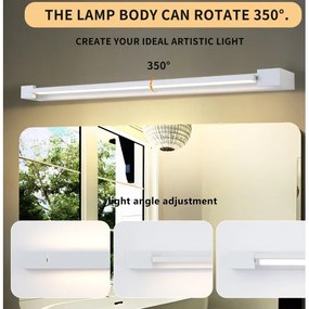 Brilagi- LED osvetlenie zrkadla do kúpeľne AQUA LINE LED/24W/230V 90 cm IP44 biela