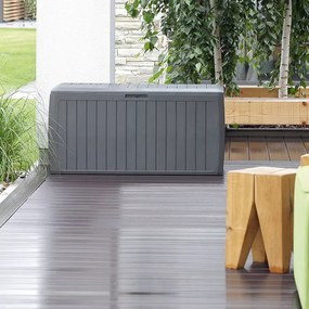 InternetovaZahrada Úložný box Board s kolieskami 290 L - antracit