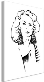 Artgeist Obraz - Romantic Blonde (1 Part) Vertical Veľkosť: 80x120, Verzia: Premium Print