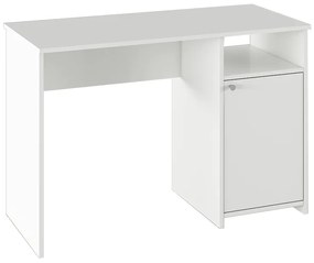 PC stôl, biela, DEDE