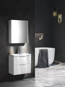 Aqualine Aqualine, DENEB galérka 60x70x18cm, biela matná, DN060