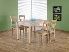 Jídelní rozkládací stůl Maurycy 118/158 cm dub sonoma
