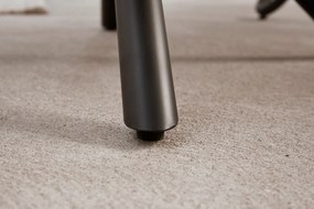 Retro stolička Big George zelená otočná 360