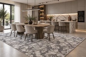 Koberec Rabbit New Cawy GREY/SILVER rozmery koberec: 160x220 cm