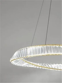 Krištáľový luster Aurelia 45W 80 zlaté