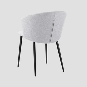 Jedálenská stolička LUJO sivá 738081