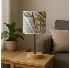 ONLI - Stolná lampa FLORA 1xE27/22W/230V 28 cm zelená/zlatá