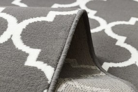 Koberec BCF Morad TRELLIS Vzor marocká mreža, antracit