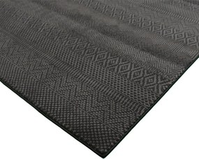 Koberec Zurich 1901 Dark Grey – sivý obdĺžnikový so vzorom Rozmer: 60x100 cm