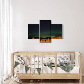 Obraz polárna žiara (90x60 cm)