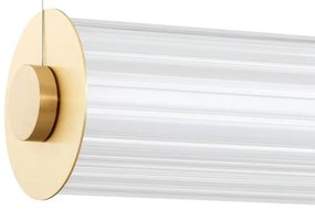 Argon 8624 - LED Luster na lanku HAMPTON LED/90W/230V 3000K 120 cm mosadz