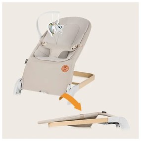 Lionelo - Detská hojdačka LILAC béžová