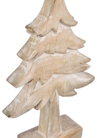 4Home Dekorácia z mangového dreva Frozen Tree, 30 cm, S