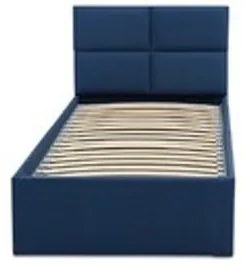 Čalúnená posteľ MONOS bez matraca rozmer 90x200 cm Granátová