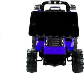 LEAN CARS Elektrický traktor na batérie ZP1005 pre deti modrý