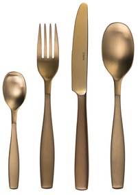 Príborový set 24 ks - Gaya All Satin zlatý - 128490