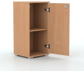 DREVONA Nízka skrinka buk REA OFFICE 202