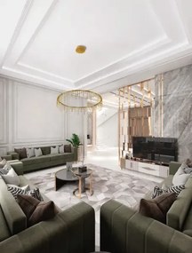 Luxusný luster Stellar 80 zlatá