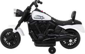 Elektrická motorka STAR biela