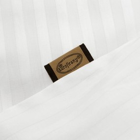 SATÉNOVÉ OBLIEČKY VERA 140X200 CM, 1 KS 70X80 CM BIELE