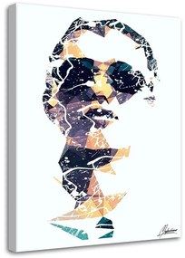 Gario Obraz na plátne Tvár ženy s okuliarmi abstraktné - Cantu Rozmery: 40 x 60 cm