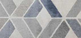 Spoltex, Kusový koberec Fly 67316-461 Grey, 160x230, šedá, chodba / predsieň