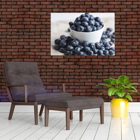 Obraz - Čučoriedky (90x60 cm)