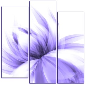 Obraz na plátne - Elegantný kvet - štvorec 3147VC (75x75 cm)