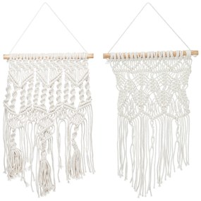 Nástenný záves Macrame RD39845, 2ks