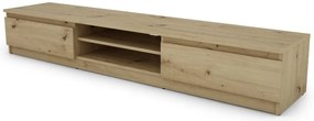 TV stolík Carlos, dub artisan, 175 cm