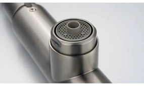 Deante BRE_D75M - Drezová batéria s vyťahovacou sprškou ERIDAN titán