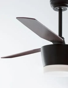 Stropný ventilátor Monsoon 13.2 hnedá s diaľkovým ovládaním