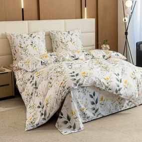 Obliečky z mikrovlákna CITRUS GARDEN biele Rozmer obliečky: 70 x 90 cm | 140 x 220 cm