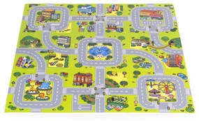 ECOTOYS Podložka z EVA peny CITY 018