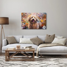 Obraz - Šťastný pes II. (90x60 cm)