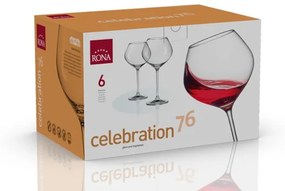 Rona Poháre na víno CELEBRATION 760 ml, 6 ks