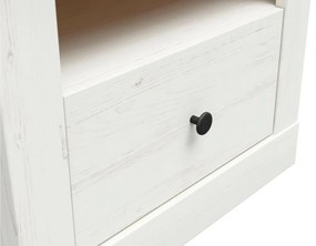 Nočný stolík BRW Frija 1 (borovica andersen biela + dub artisan) . Vlastná spoľahlivá doprava až k Vám domov. 1098246
