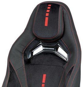 Autronic KA-F07 RED Kancelárska stolička