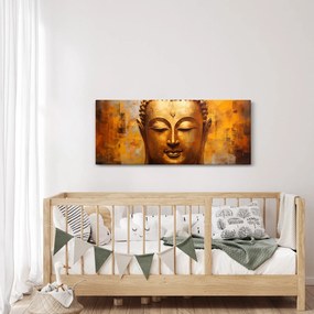 Obraz - Budha, olejomaľba (120x50 cm)
