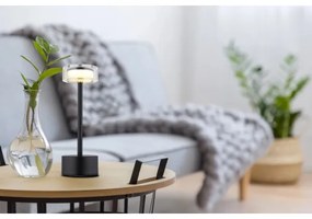 Globo 21026S - LED Stm. stolná lampa SHIRA LED/2,5W/3,7V 2700/4000/6500K čierna