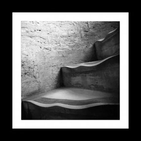 B&W rámovaný obraz 20x20