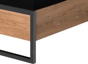 Posteľ Detroit 180x200 cm, doskový dub
